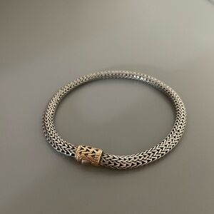 John Hardy icon bracelet 8in classic chain with 18k clasp